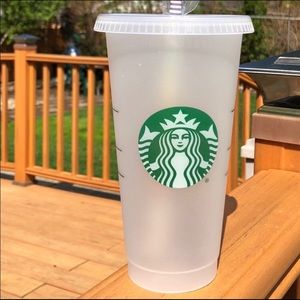 Starbucks Other - NEW Venti Starbucks Reusable Tubler w/ RARE straw Starbucks Other - NEW Venti Starbucks Reusable Tubler w/ RARE straw